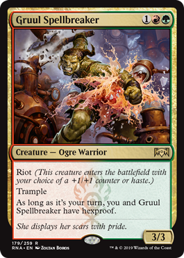 Gruul Spellbreaker (Ravnica Allegiance) Near Mint