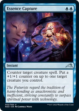 Essence Capture (Kamigawa: Neon Dynasty) Near Mint Foil