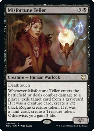 Misfortune Teller (Commander: Streets of New Capenna) Near Mint
