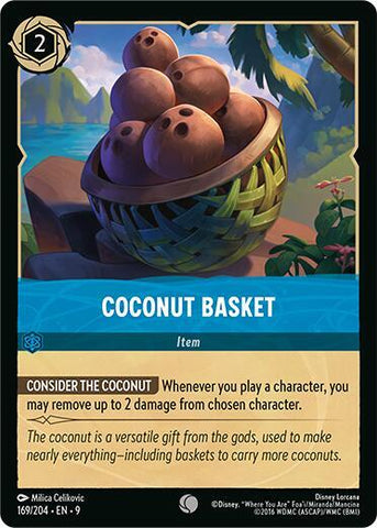 Coconut Basket (Fabled) Near Mint Cold Foil