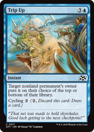 Trip Up (Aetherdrift) Near Mint Foil