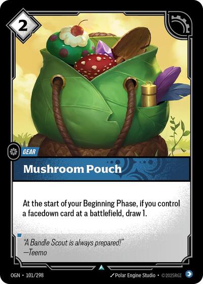 Mushroom Pouch (Origins) Near Mint Foil