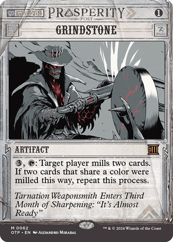 Grindstone (Outlaws of Thunder Junction: Breaking News) Near Mint