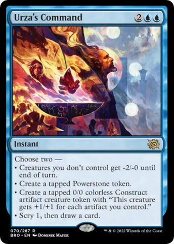 Urza's Command (The Brothers' War) Near Mint