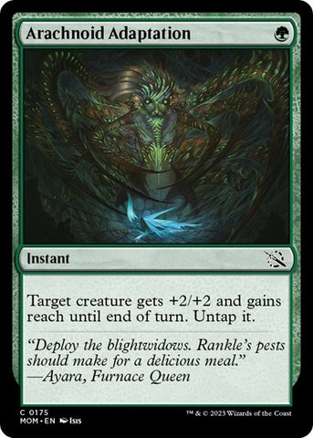 Arachnoid Adaptation (March of the Machine) Near Mint Foil