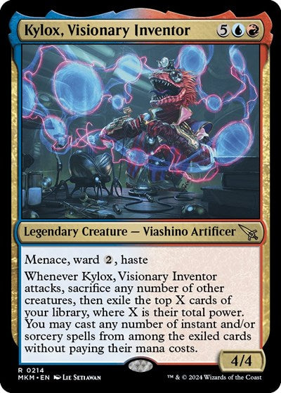 Kylox, Visionary Inventor (Murders at Karlov Manor) Near Mint Foil