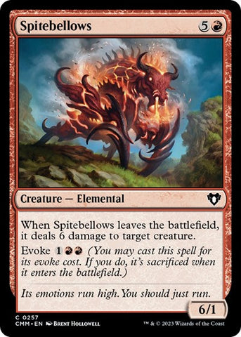 Spitebellows (Commander Masters) Near Mint