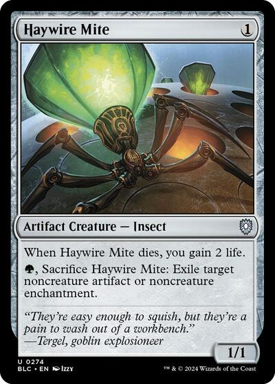 Haywire Mite (Commander: Bloomburrow) Near Mint