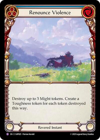 Renounce Violence (Super Slam) Near Mint