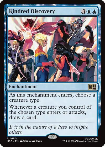 Kindred Discovery (Commander: Marvel Super Heroes) Near Mint