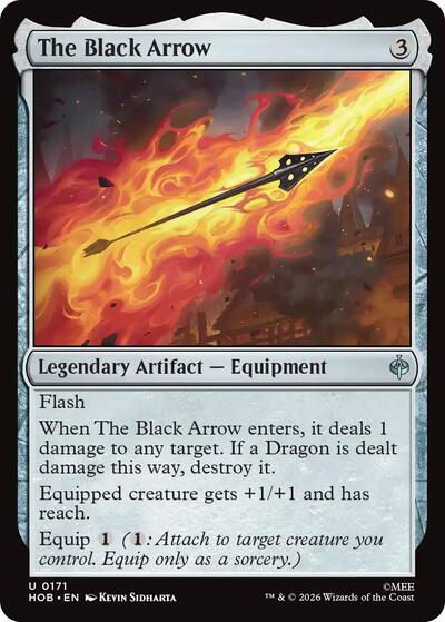 The Black Arrow (The Hobbit) Near Mint Foil
