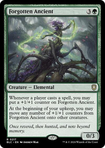 Forgotten Ancient (Commander: Bloomburrow) Near Mint