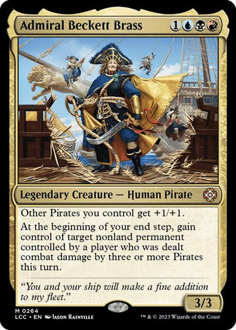 Admiral Beckett Brass (Commander: The Lost Caverns of Ixalan) Near Mint