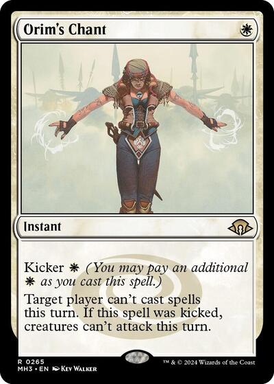Orim's Chant (Modern Horizons 3) Near Mint Foil
