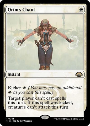 Orim's Chant (Modern Horizons 3) Near Mint Foil