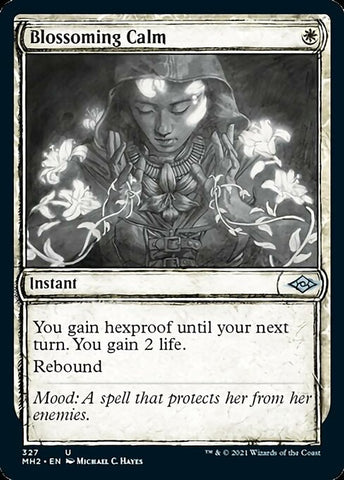 Blossoming Calm (Showcase) (Modern Horizons 2) Near Mint Foil