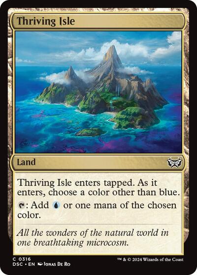 Thriving Isle (Commander: Duskmourn: House of Horror) Near Mint