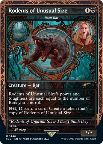 Rodents of Unusual Size - Pack Rat [Secret Lair Drop Series]