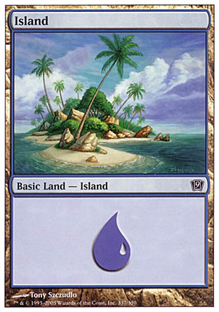 Island (337) (9th Edition) Near Mint
