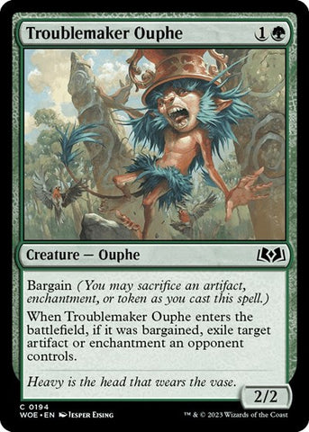 Troublemaker Ouphe (Wilds of Eldraine) Near Mint