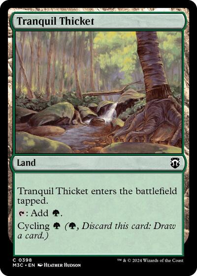 Tranquil Thicket (Commander: Modern Horizons 3) Near Mint