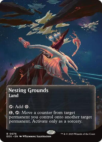 Nesting Grounds (0076) (Borderless) (Stellar Sights) Near Mint