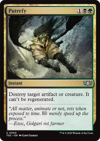 Putrefy (Commander: Tarkir: Dragonstorm) Near Mint