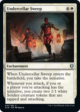 Undercellar Sweep (Commander Legends: Battle for Baldur's Gate) Near Mint Foil