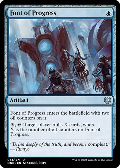 Font of Progress (Phyrexia: All Will Be One) Near Mint