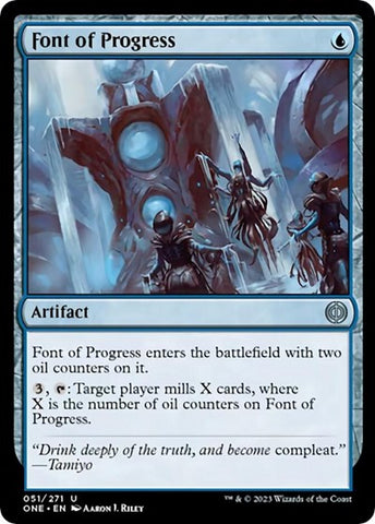 Font of Progress (Phyrexia: All Will Be One) Near Mint
