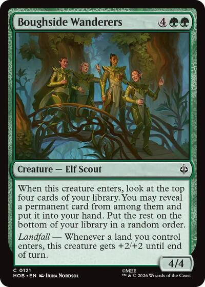 Boughside Wanderers (The Hobbit) Near Mint Foil