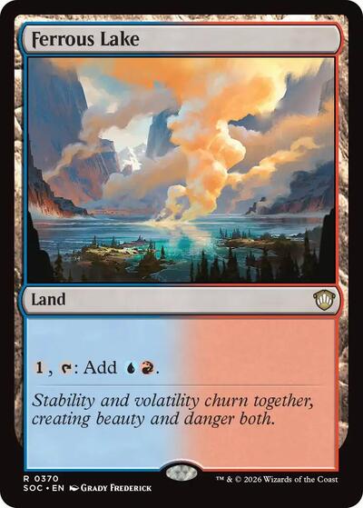Ferrous Lake (Commander: Secrets of Strixhaven) Near Mint
