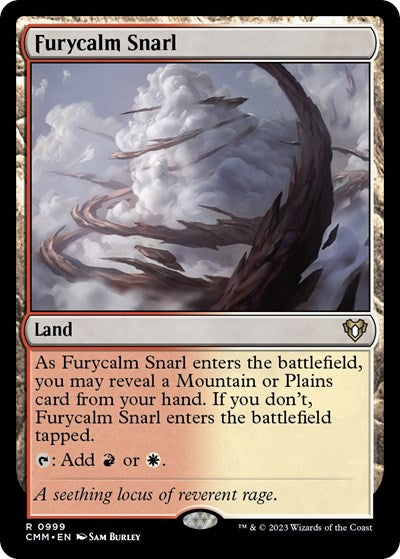 Furycalm Snarl (Commander Masters) Near Mint