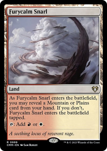 Furycalm Snarl (Commander Masters) Near Mint