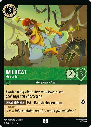 Wildcat - Mechanic (Fabled) Near Mint Cold Foil