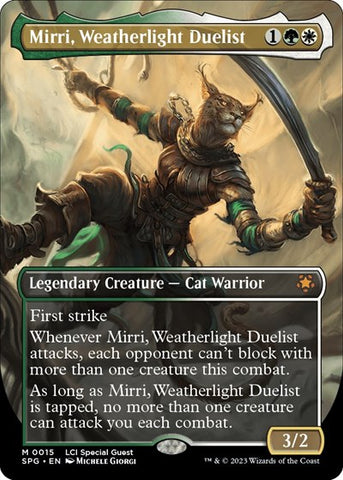 Mirri, Weatherlight Duelist (Borderless) (Special Guests) Near Mint