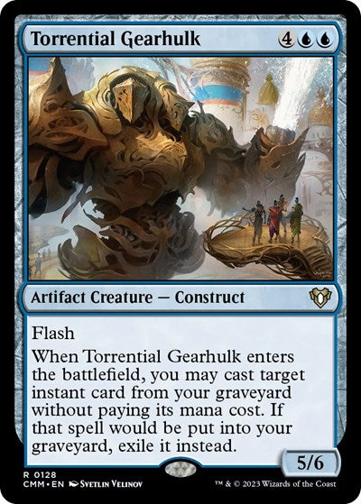 Torrential Gearhulk (Commander Masters) Near Mint