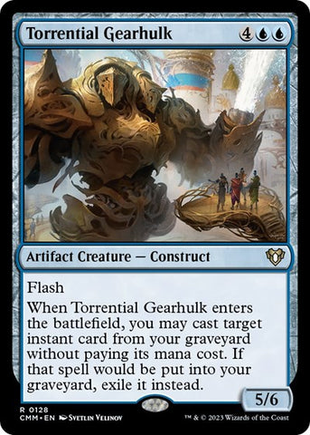 Torrential Gearhulk (Commander Masters) Near Mint