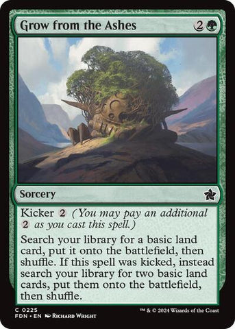 Grow from the Ashes (Foundations) Near Mint