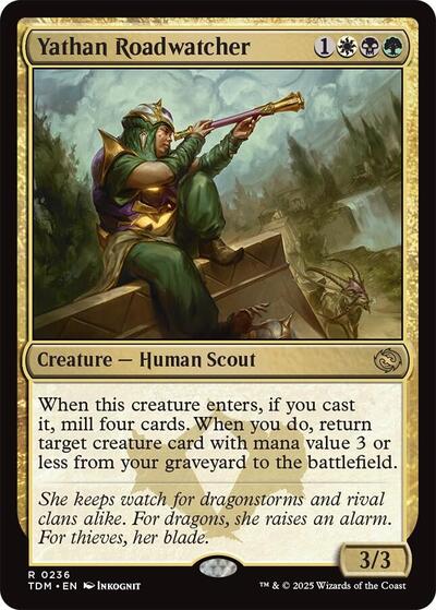 Yathan Roadwatcher (Tarkir: Dragonstorm) Near Mint