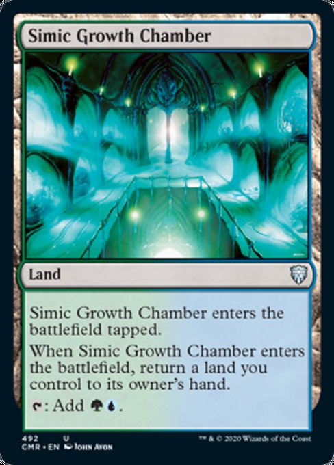 Simic Growth Chamber (Commander 2020 Commander Legends) Near Mint