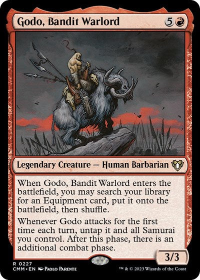 Godo, Bandit Warlord (Commander Masters) Near Mint
