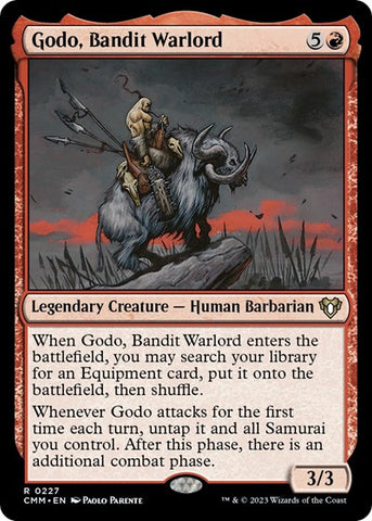Godo, Bandit Warlord (Commander Masters) Near Mint