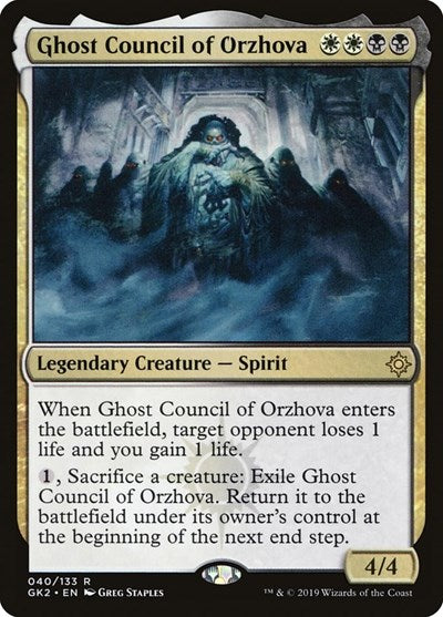Ghost Council of Orzhova (Ravnica Allegiance: Guild Kits) Light Play
