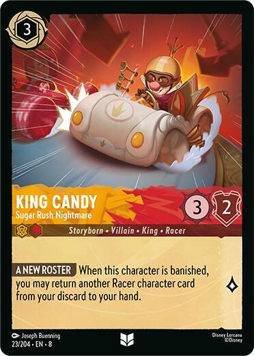 King Candy - Sugar Rush Nightmare (Reign of Jafar) Near Mint