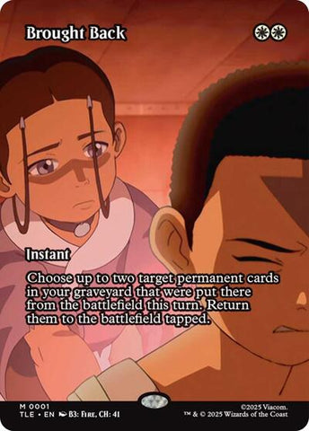 Brought Back (Borderless) (Avatar: The Last Airbender: Eternal-Legal) Near Mint Foil