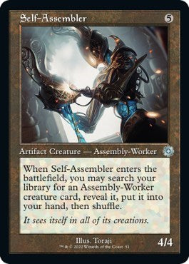 Self-Assembler (The Brothers' War: Retro Frame Artifacts) Near Mint Foil