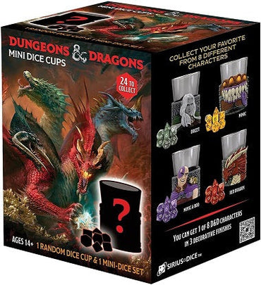 Dungeons & Dragons: Mini Dice Cups | Sirius Dice