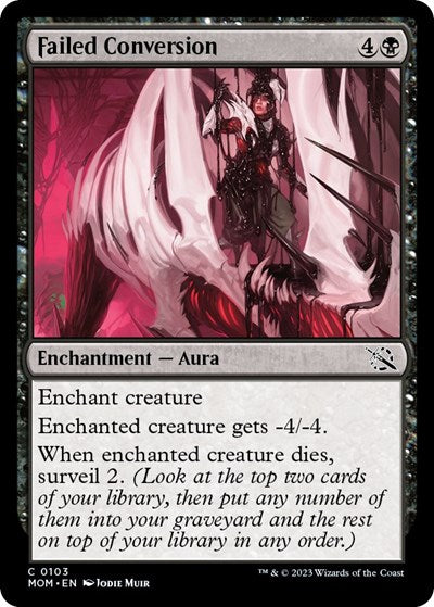 Failed Conversion (March of the Machine) Near Mint Foil