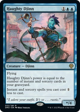 Haughty Djinn (Dominaria United) Near Mint